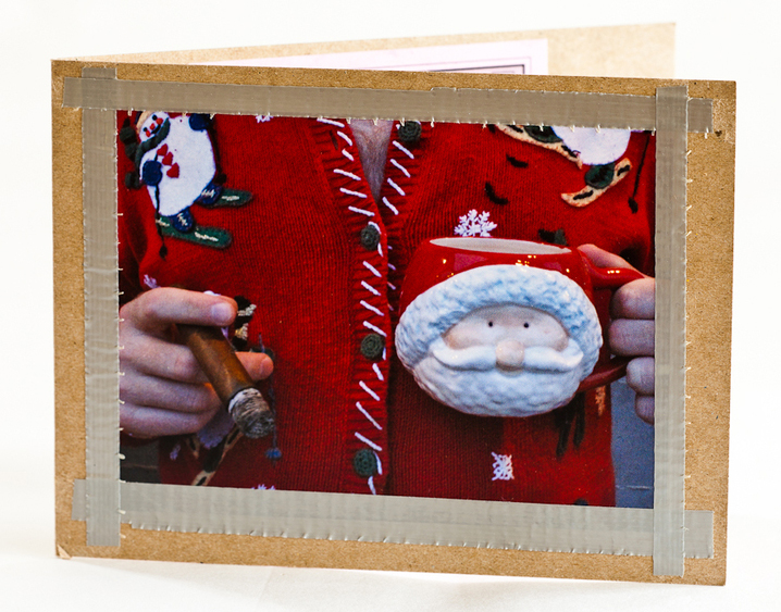 Ugly Sweater Man Card