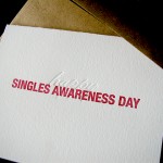 Happy Singles Awareness Day card