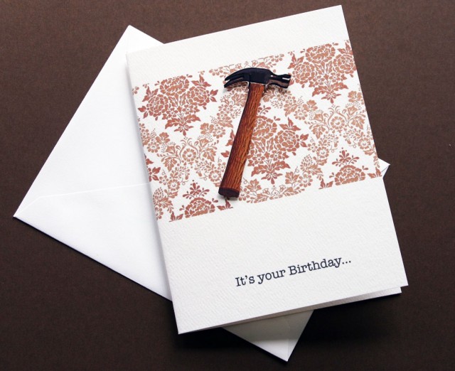 Hammered Card by Cracked Designs