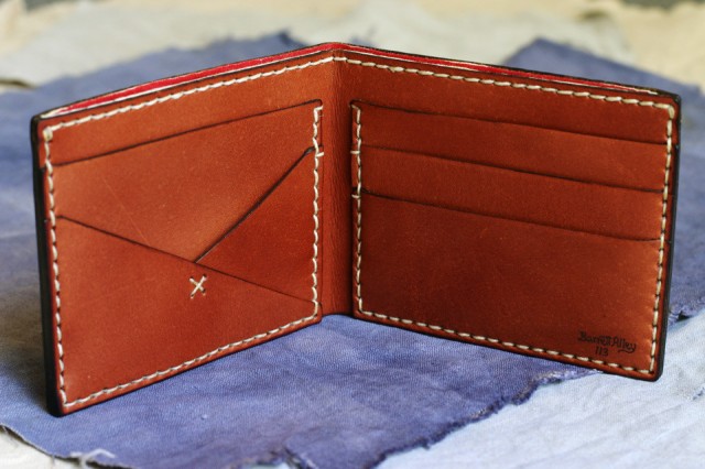 Devilish Wallet - Russet by Barrett Alley