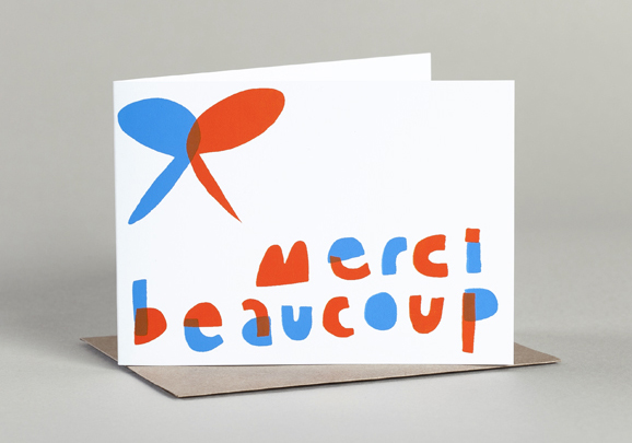 Merci Beaucoup by Yellow Owl Workshop