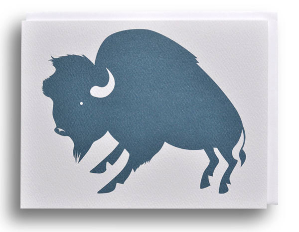 Buffalo Note Card by Banquet