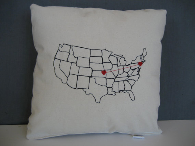 embroidery pillow