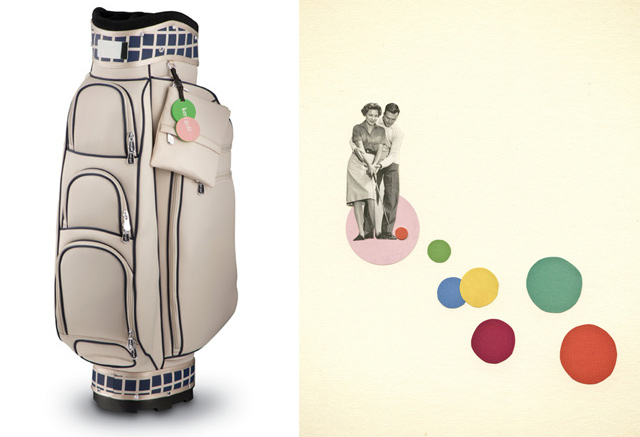 Kate Cart Bag and Crazy Golf by Cassia Beck