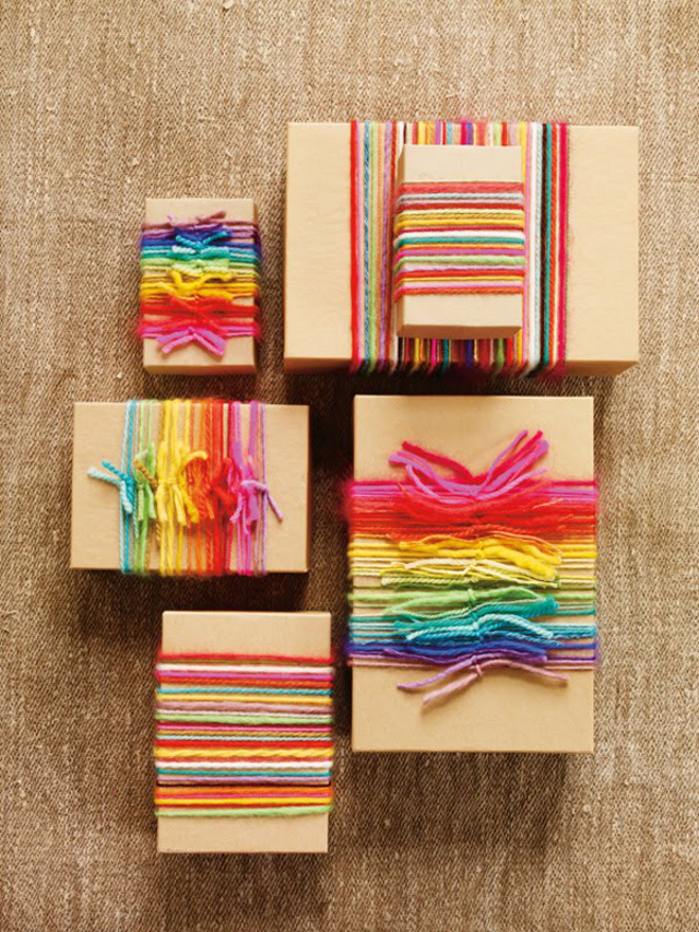 16 Favorite Easy Gift Wrapping Ideas (Many are Free!) - A Piece Of Rainbow