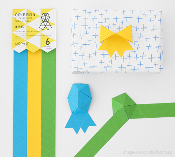 Oribbon: Decorative Origami Sticker Ribbon
