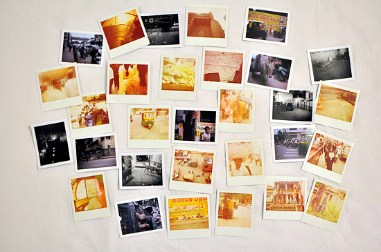 Polaroids On My Bed by Jon Madison