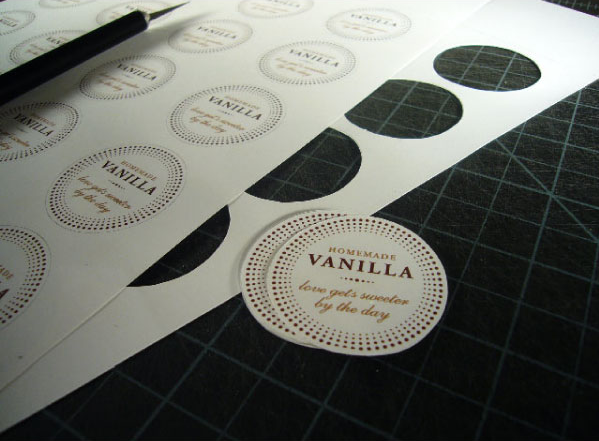 Printable and Free Homemade Vanilla Extract Labels