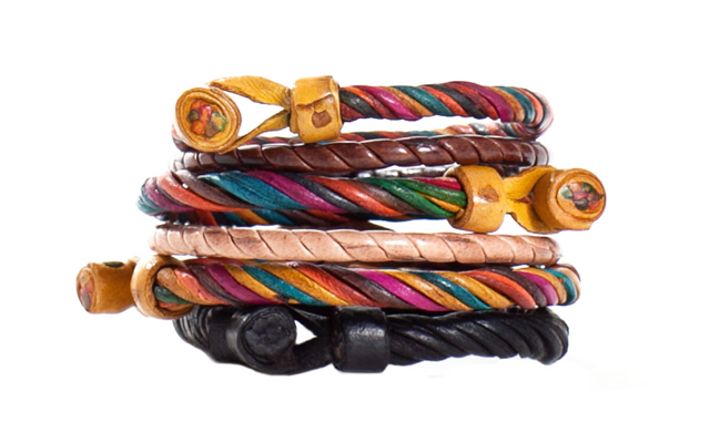 leather bracelet