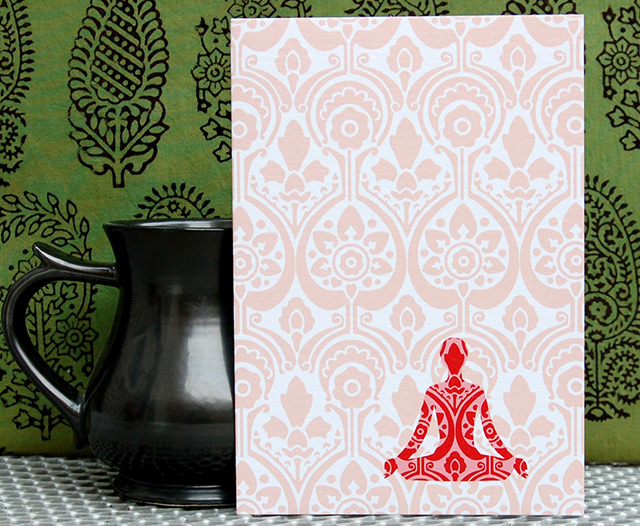 Meditation Card by Kashmira Jhaveri