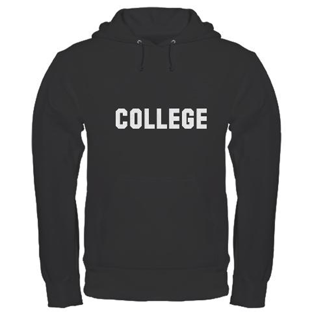 sweatshirt hoodie college