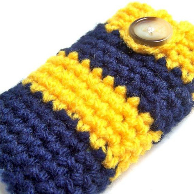 iphone case handmade knit