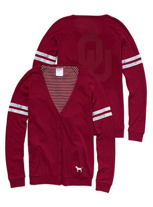 varsity college cardigan