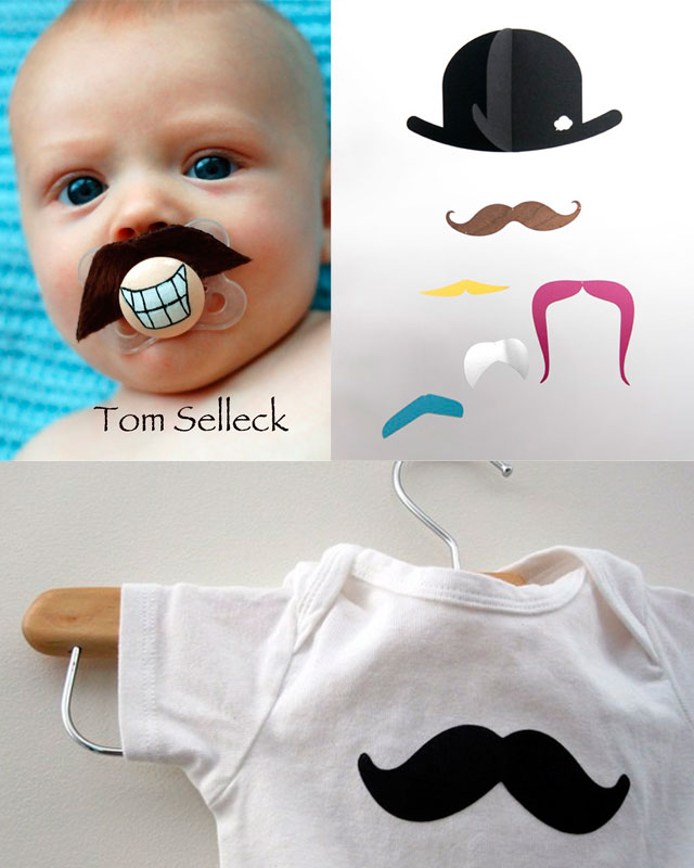 mustache gifts for baby