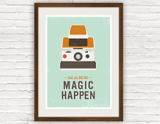 Make Magic Happen print by Jan Skácelík