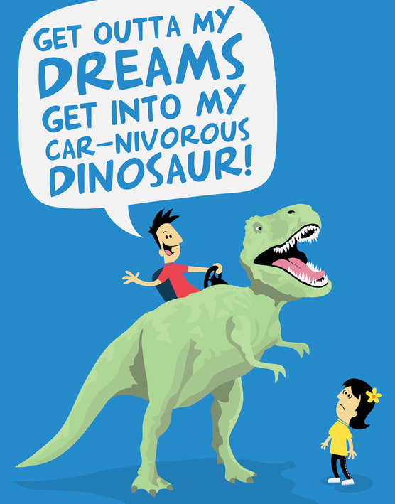 Car-Nivorous-DinosaurPrint