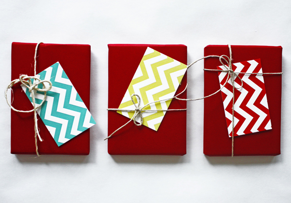 Chevron Gift Tags by Mr. Boddington's