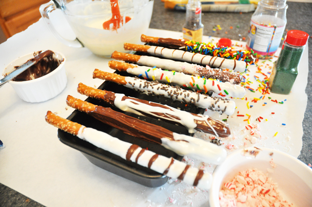 How to make Dipped Pretzels
