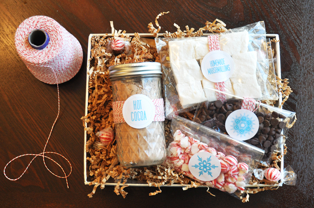 Hot Cocoa marshmallow gift package