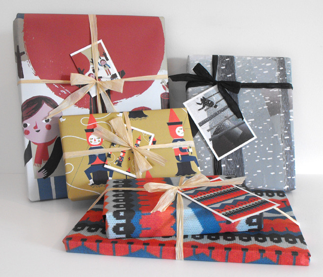 Wrap Paper - Wrapped Gifts