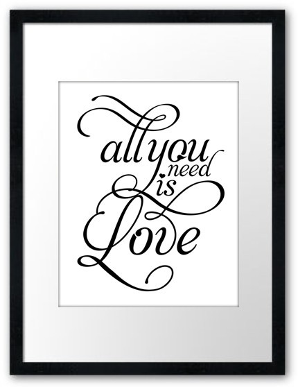 All You Need Is Love by TheLoveShop