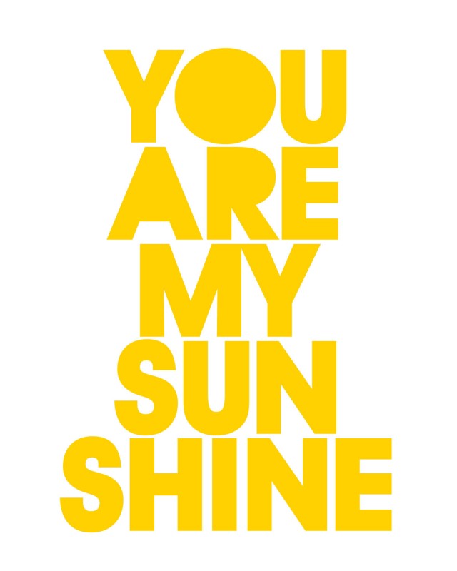 You Are My Sunshine by TheLoveShop