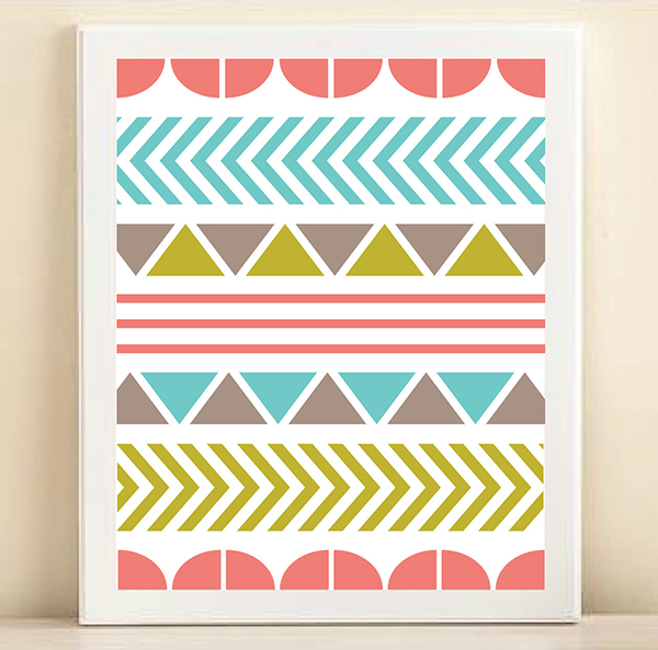 Tribal Print by Amanda Helmer