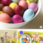 RIT dyed eggs, Candle eggs and painted egg