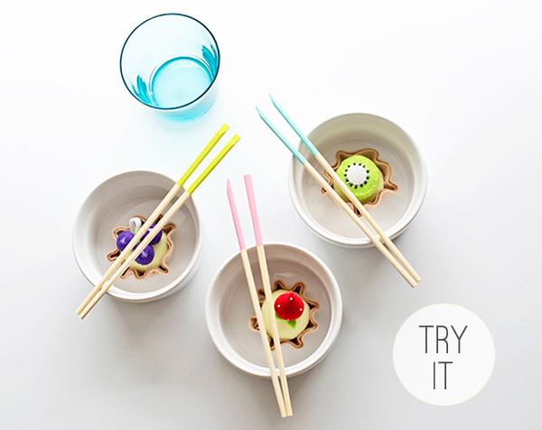 Dipped Chopsticks by Penelope & Pip