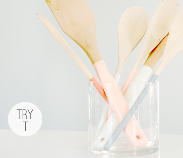 Have & Make Dipped Wooden Utensils by House of Earnest