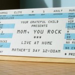 Mom Rock Ticket Card by a.favorite