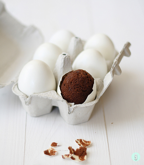 Easter Egg Brownies by La Receta de la Felicidad