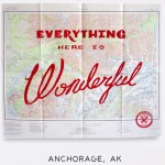 Wonderful Silk Screened Maps by Best Made Company - Anchorage