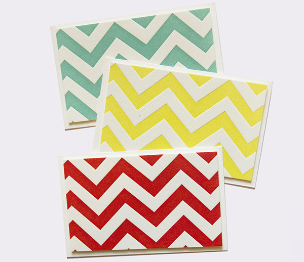 Chevron Gift Tag Set from Mr. Boddington's