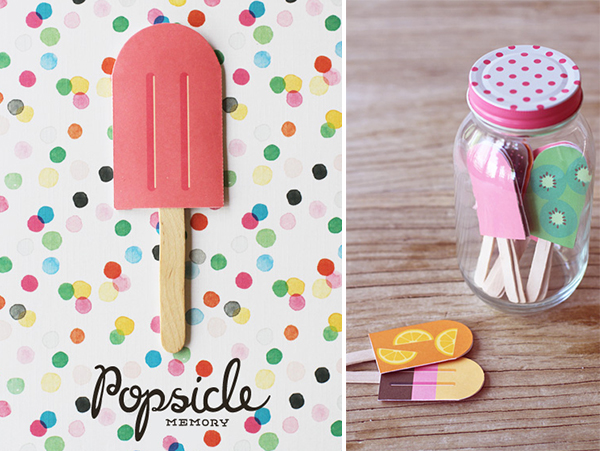 DIY Paper Popsicle Memory Game by Eat Drink Chic