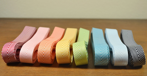 Chevron Twill Ribbon from Paper and Present