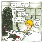 Darth Vader and Son - bad guy drawing