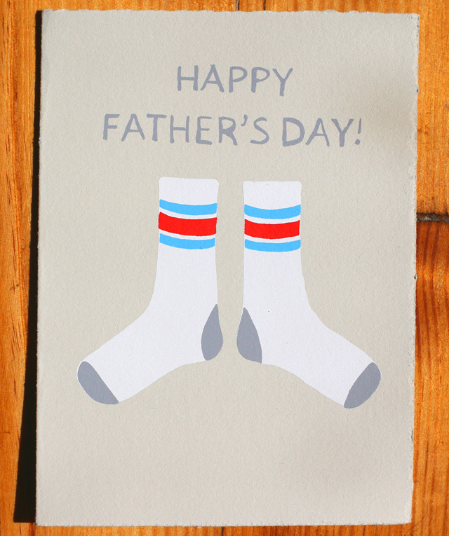 Father's Day Socks by Gold Teeth Brooklyn