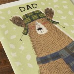Dad Card by Kate Hindley for Red Cap Cards