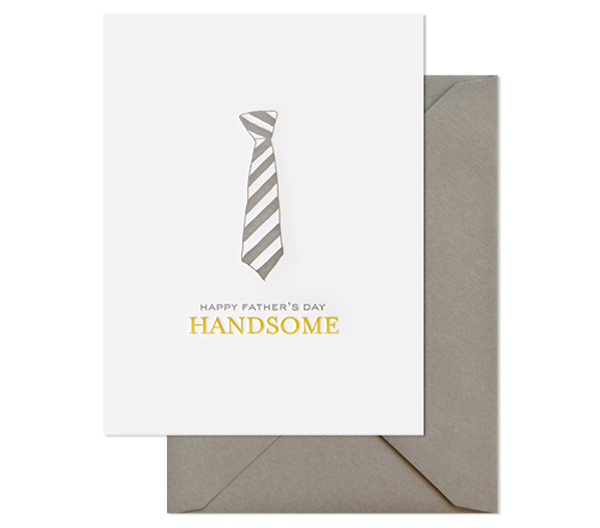 Handsome Tie Card by Sugar Paper