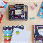 Back-to-School Personalized Supplies designed by Julia Rothman
