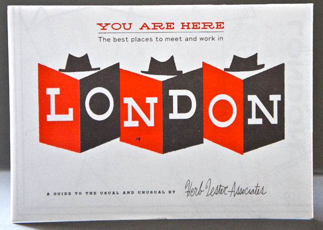 You Are Here : London by Herb Lester