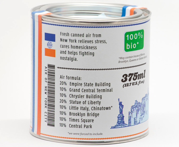 Original Canned Air Formula from New York City