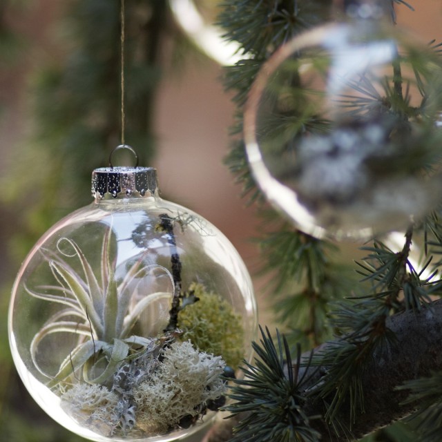 Easy Mantel Idea: Colorful Paper Tree Forest - Curbly