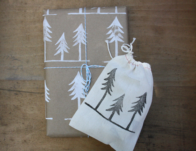 Christmas Gift Wrap by Urban Bird & Co.